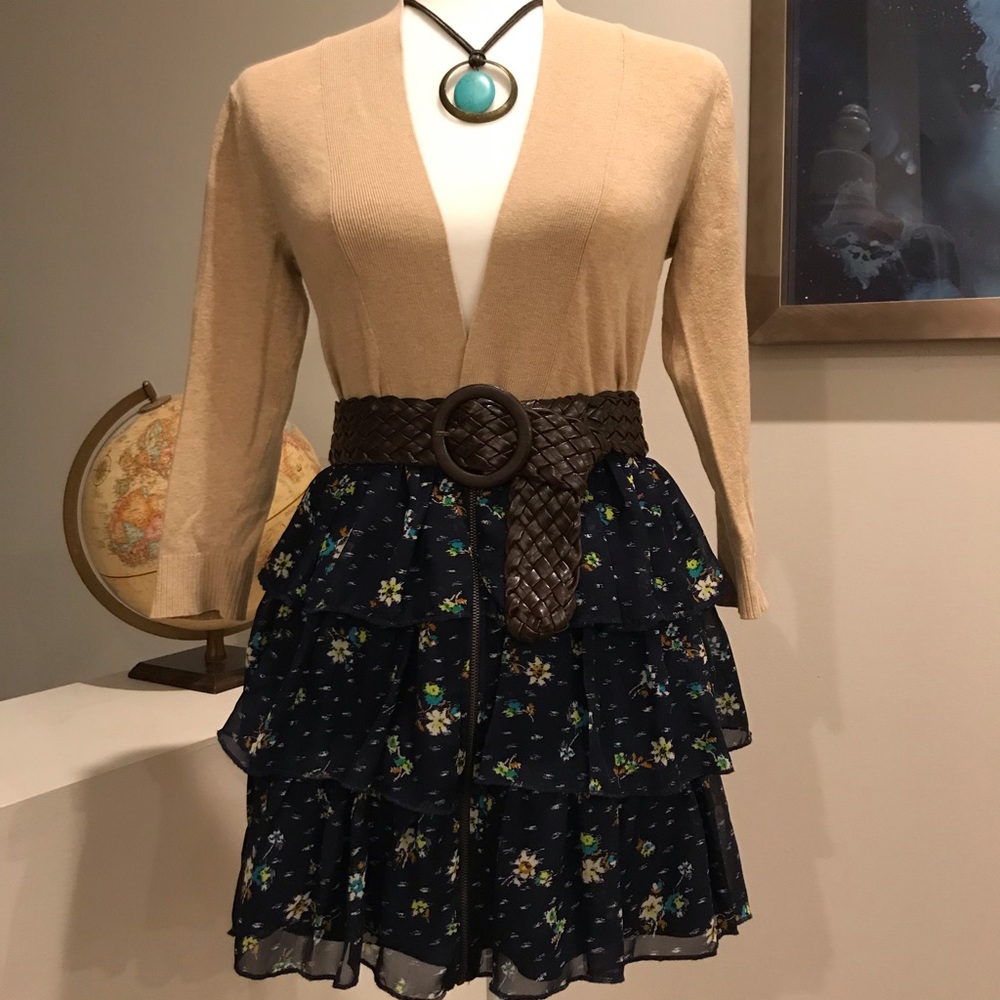 Mossimo navy mini skirt